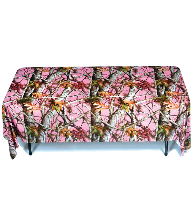HAVERCAMP PRODUCTS Pink Camo – Tablecover 54″ x 108″