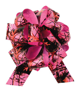 HAVERCAMP PRODUCTS Pink Camo – 5″ Pull Bow - 3ct