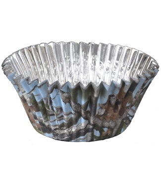 HAVERCAMP PRODUCTS Blue Camo – Cupcake Liners Foil-Back 36-pack