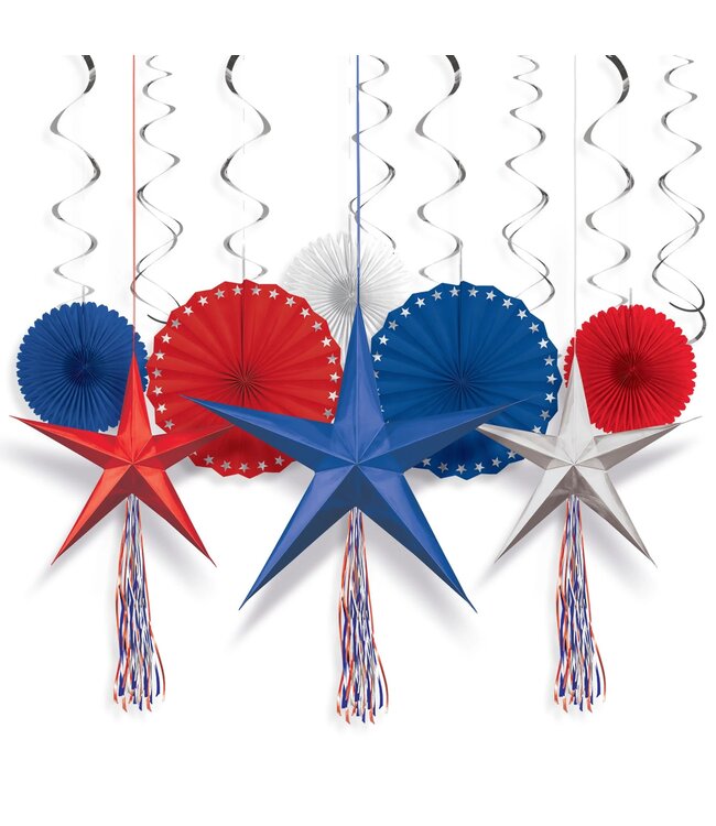 Patriotic Fan Decorating Kit