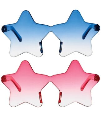 AMSCAN Translucent Star Glasses