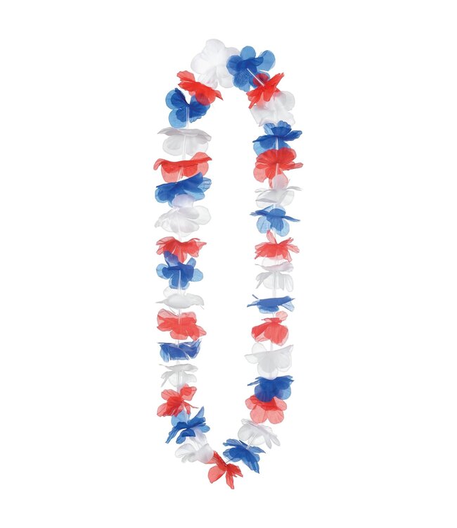 AMSCAN Red, White, and Blue Lei, Multi Pack