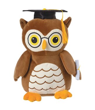 Grad Owl Balloon Weight