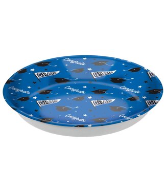 AMSCAN Grad Plastic Bowl - Blue