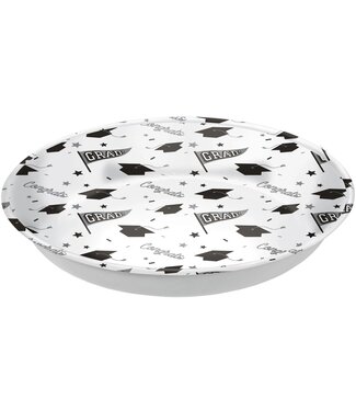 AMSCAN Grad Plastic Bowl - White