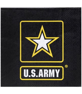 HAVERCAMP PRODUCTS US Army – Napkins Beverage Army Seal 16-pack