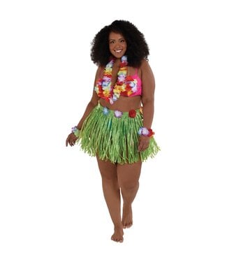 AMSCAN Grass Skirt Kit - Large Adult Size