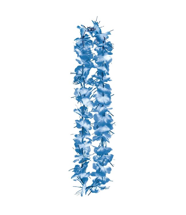Blue Tinsel Lei