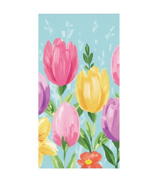 Tulip Blooms Guest Towels - 16ct