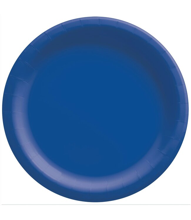 50 ct 6.75in Paper Plates - Royal Blue