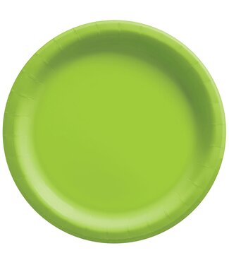 50ct 6.75in Paper Plates - Kiwi