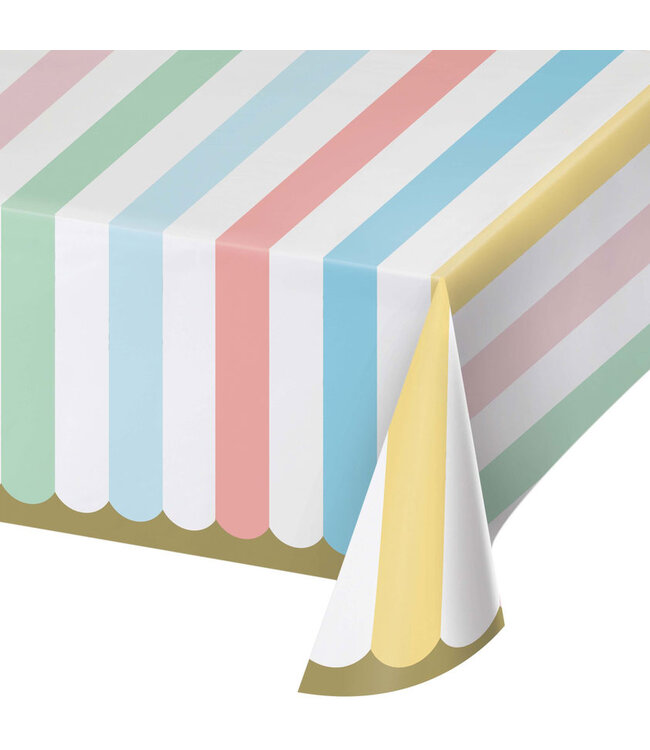 Creative Converting Pastel Celebrations Tablecover