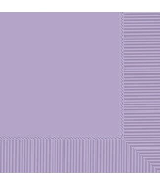 2-Ply Beverage Napkins, Mid Ct. - Lavender