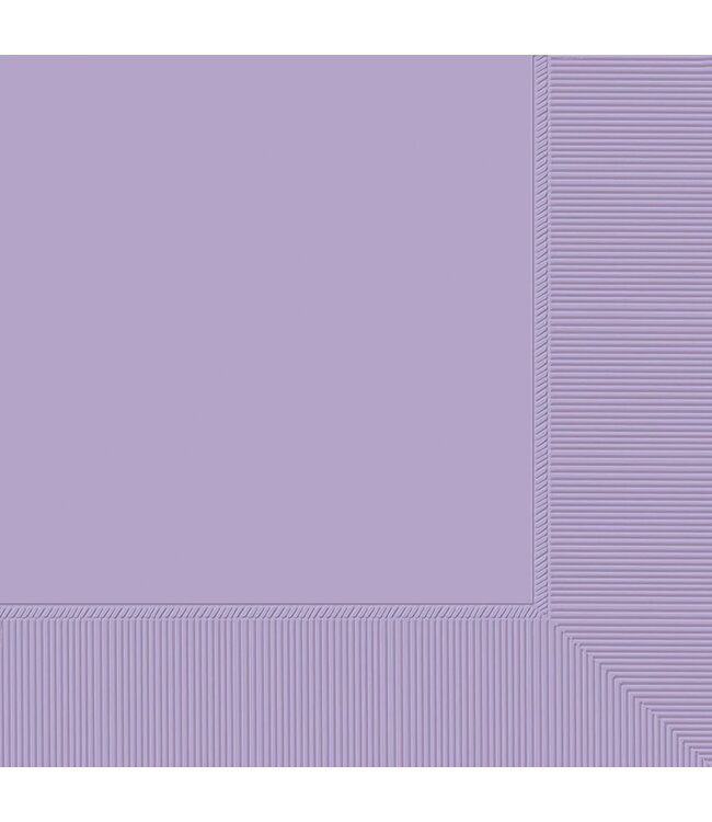 2-Ply Beverage Napkins, Mid Ct. - Lavender