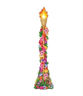 BEISTLE Jointed Floral Tiki Torch