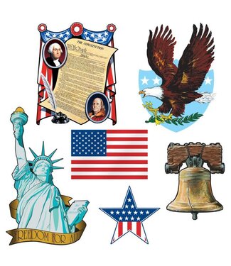 BEISTLE Patriotic Cutouts
