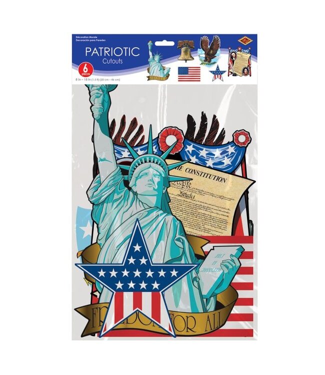 BEISTLE Patriotic Cutouts
