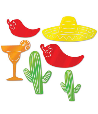 BEISTLE Foil Fiesta Silhouettes