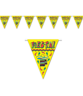 BEISTLE Fiesta! Pennant Banner - 12ft