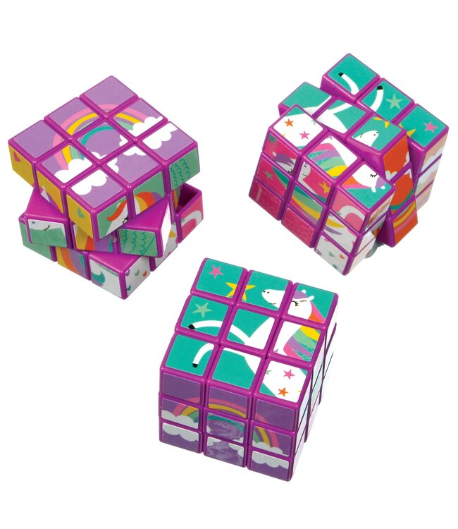 Unicorn Puzzle Cube High Count Favor