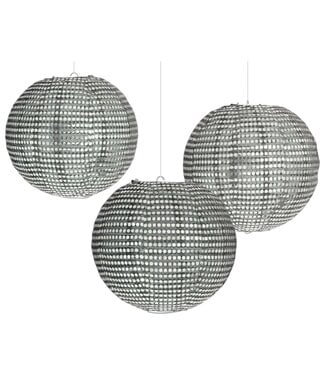 Sequin Lanterns Silver