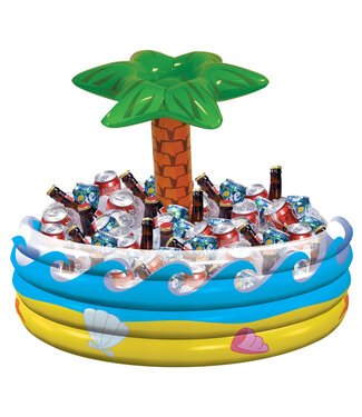 AMSCAN Tropical Palm Tree Inflatable Cooler
