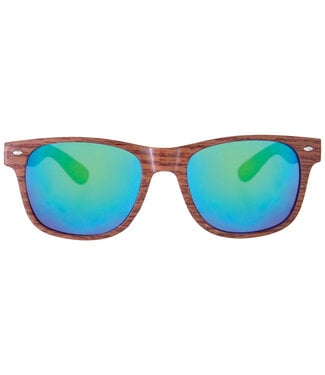 AMSCAN Beach Life Faux Wood Sunglasses - 6ct