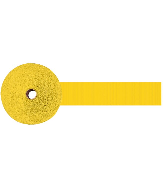 Packaged, Jumbo Roll Crepe - Yellow Sunshine