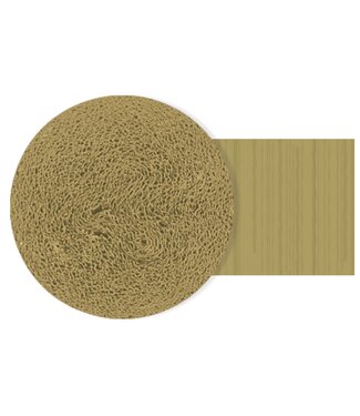 Packaged Crepe Streamer, 200' - Metallic Gold