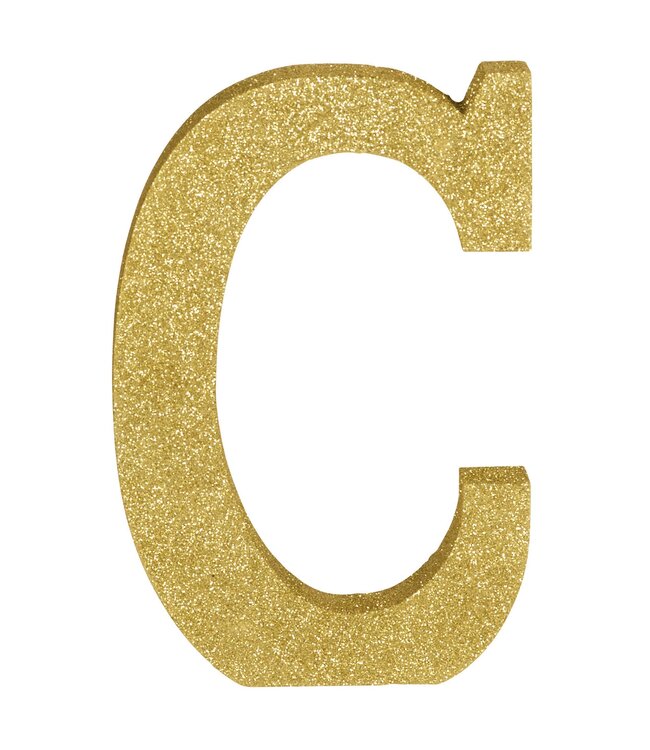 Letter C - Gold