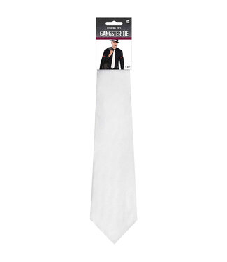 AMSCAN White Gangster Necktie