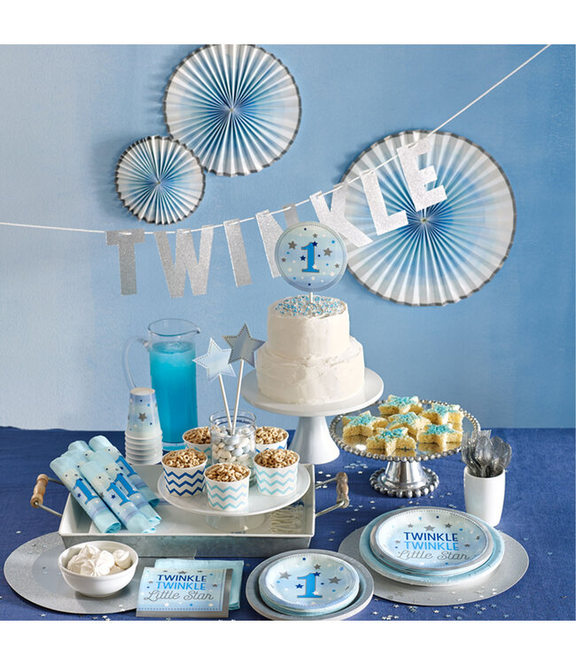 Creative Converting One Little Star Letter Banner w/Glitter