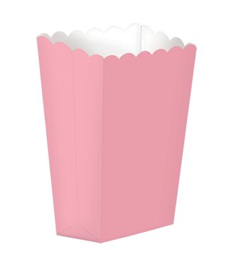 Small Popcorn Box - New Pink