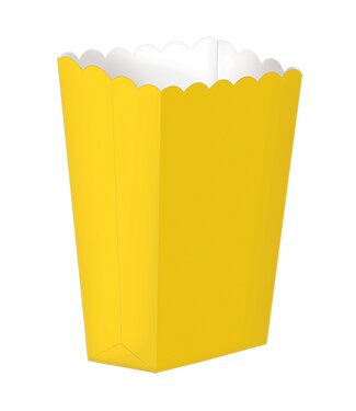 Small Popcorn Box - Yellow Sunshine