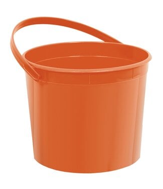 Orange Peel Plastic Bucket W/Handle