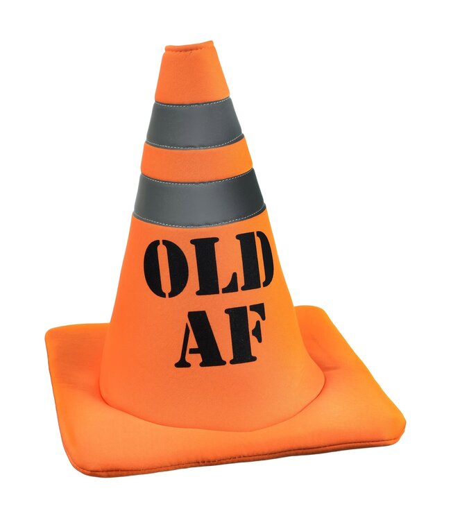 Over the Hill Construction Giant Safety Cone Hat