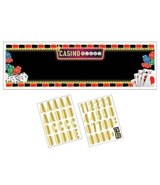 Roll The Dice Banner Personalize It! Giant Banner Sign