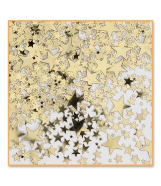 BEISTLE Gold Stars Confetti