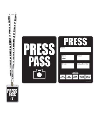 BEISTLE Press Party Pass