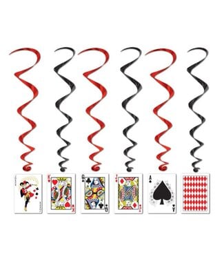 BEISTLE 5ct Playing Card Whirls