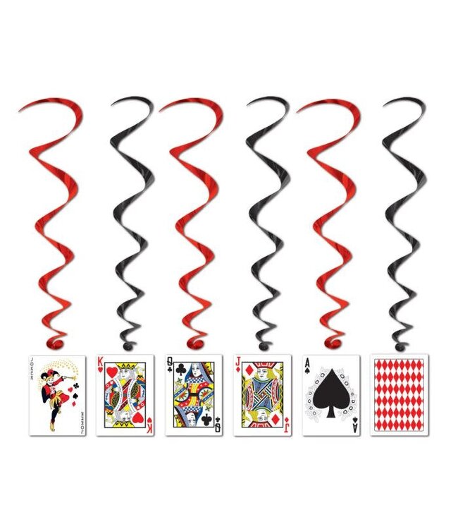 BEISTLE 5ct Playing Card Whirls