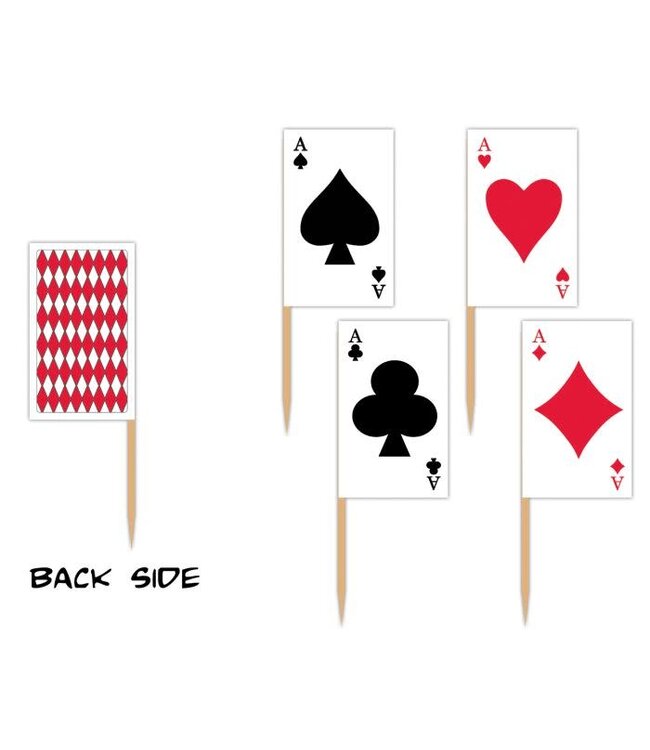 BEISTLE 50ct Playing Card Picks