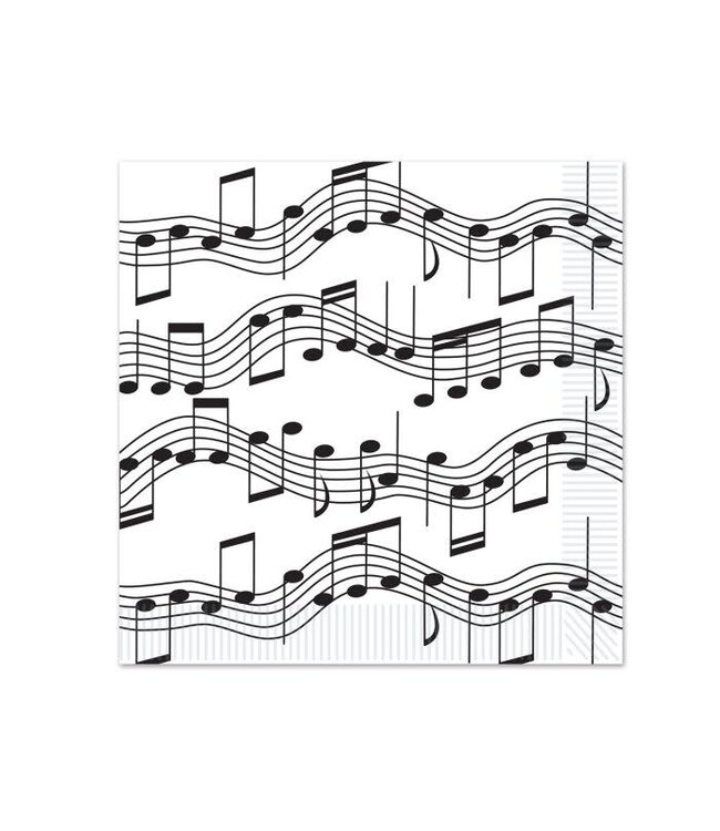 BEISTLE 16CT BEV MUSICAL NOTES