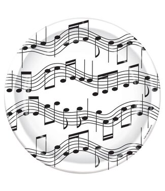 BEISTLE Musical Notes Plates