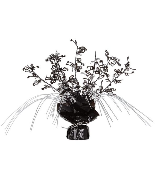 BEISTLE Musical Notes Gleam 'N Spray Centerpiece