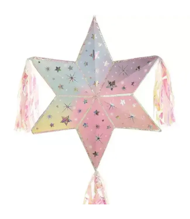 Iridescent Luminous Star 3D Pinata