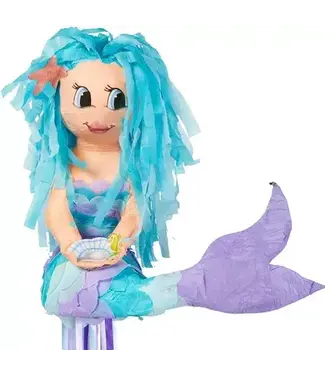 YA OTTA PINATA Pull String Mermaid Pinata Decoration