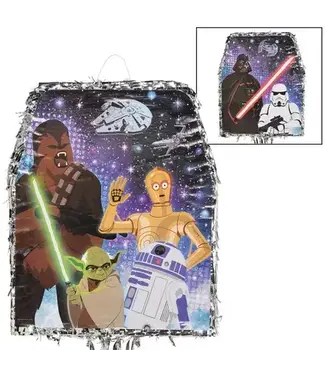 YA OTTA PINATA Pull String Star Wars Galaxy of Adventures Cardstock & Tissue Paper Pinata