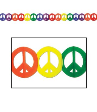 BEISTLE Peace Sign Garland