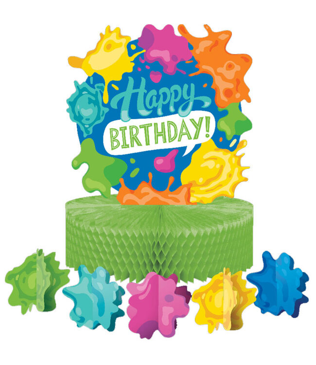 Splatter Honeycomb Centerpiece